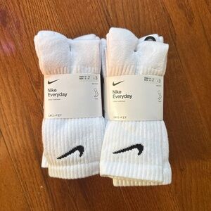 Nike Everyday White Crew Socks 3-Pack